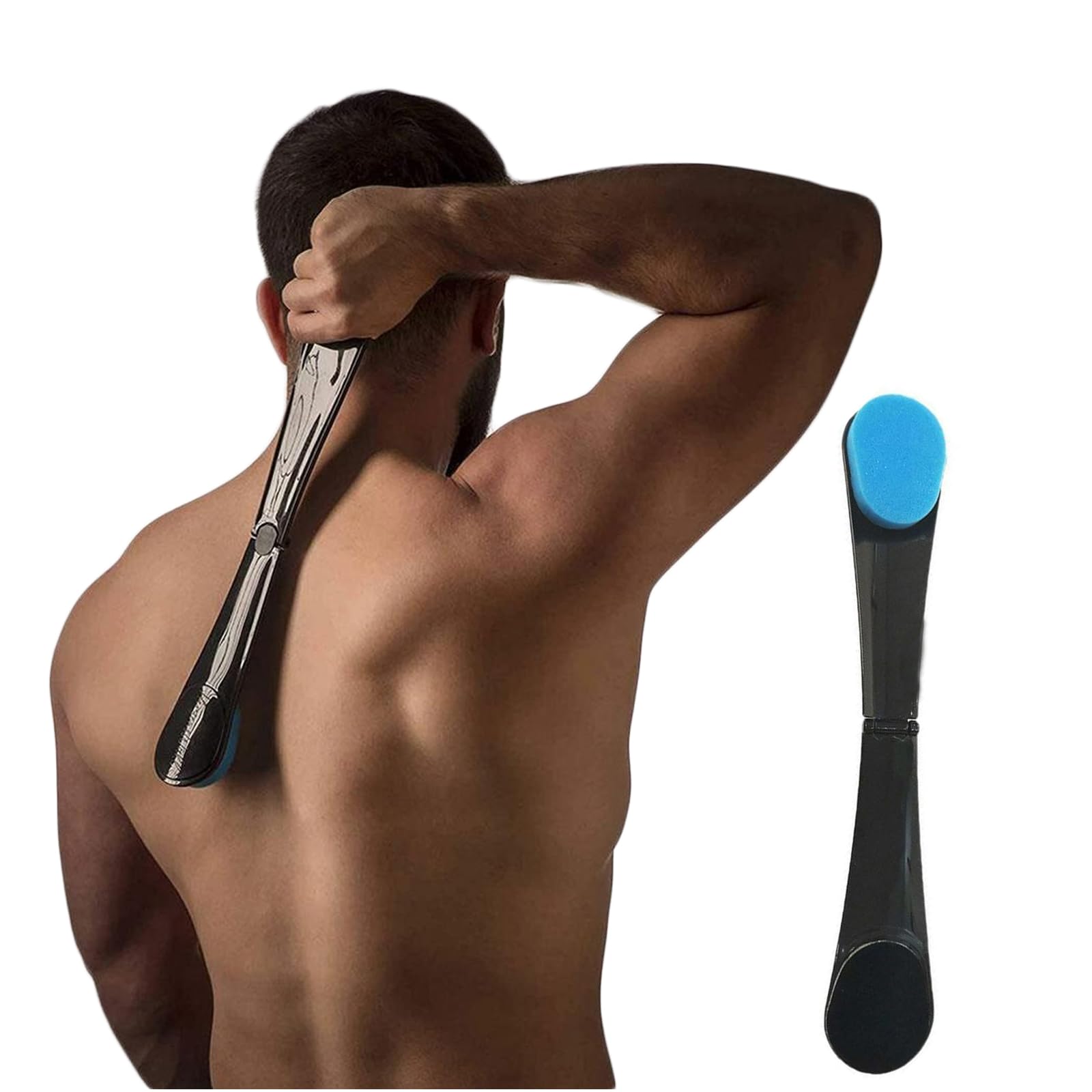 2PCS Self Tanning Back Applicator Lotion Applicator for Back Tanner Sun Cream Applicator Self Tan Back Applicator Reusable Application Tool for Tanning Lotion Mousse - Image 3