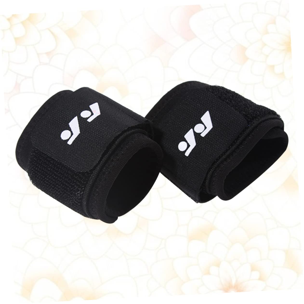 Healeved 1Pc Protective Wristband for Sports Fitness Weightlifting Breathable Hand Support Comfortable Compression for Basketball Black Color