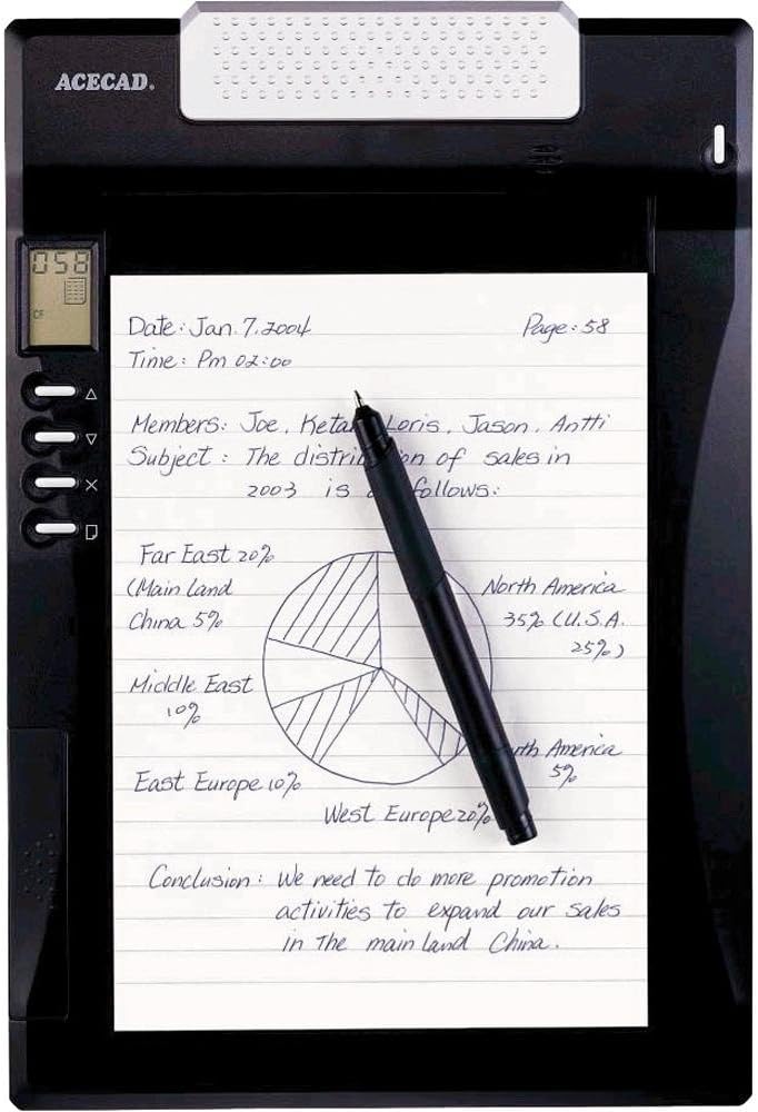 SolidTek DigiMemo 692 Digital Notepad with Memory