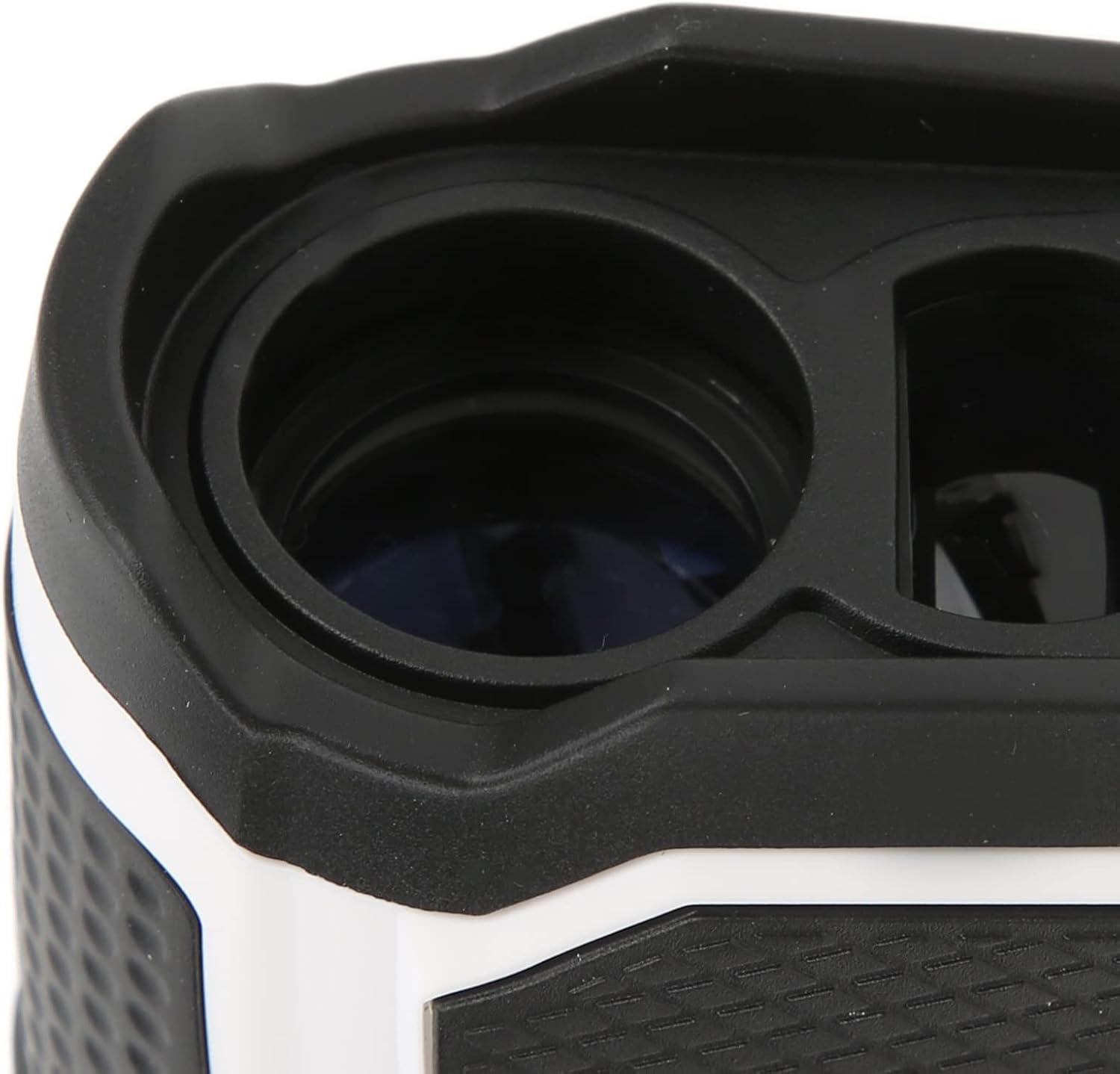Close-up of the objective lens