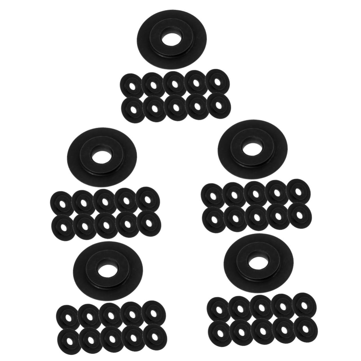 ARTIBETTER 5sets Pipe Cutter Replacement Blades Tube Cutter Kit Cutting Wheel for Conduit 10pcs*5