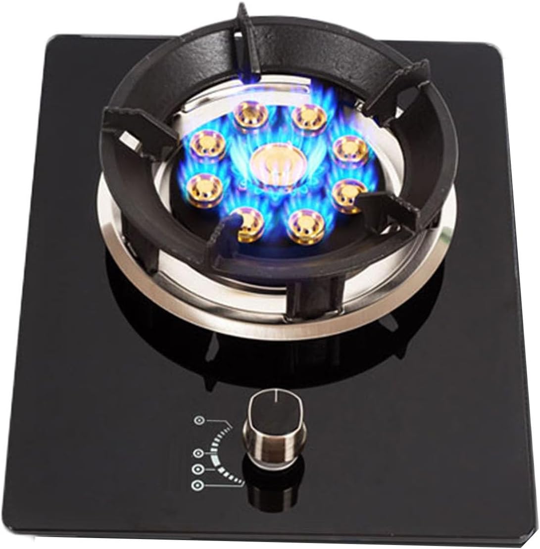 Estufa de Gas de Un Puesto, Tipo Llama Alta, Marco Recolector de Energía