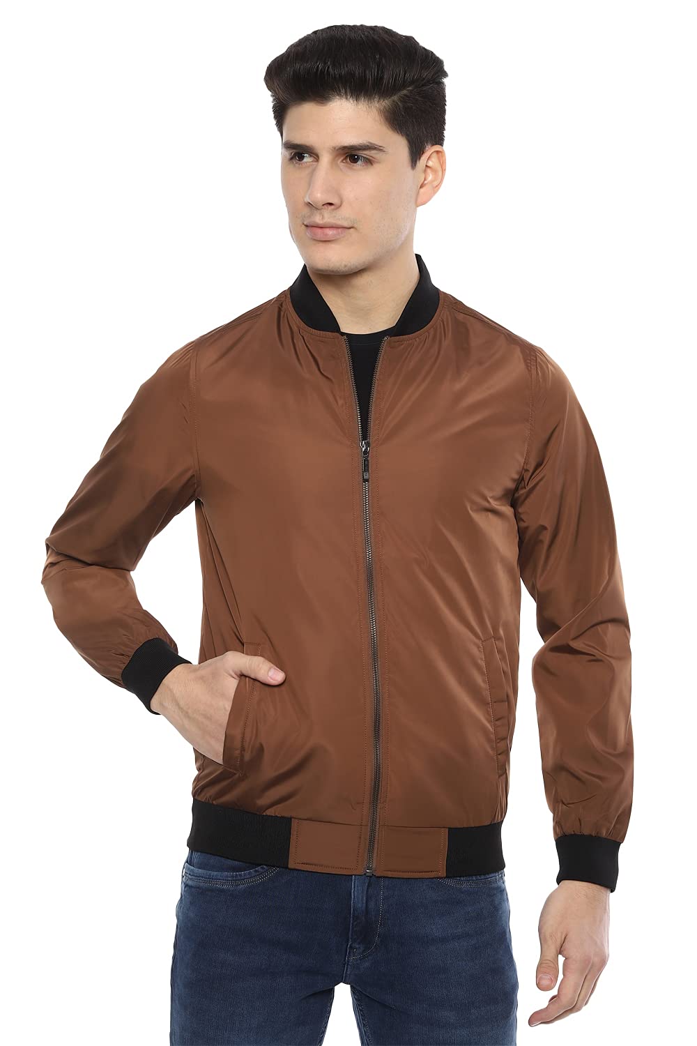 van heusen Polyester Men's Solid Car Standard Length Coat-picture-43