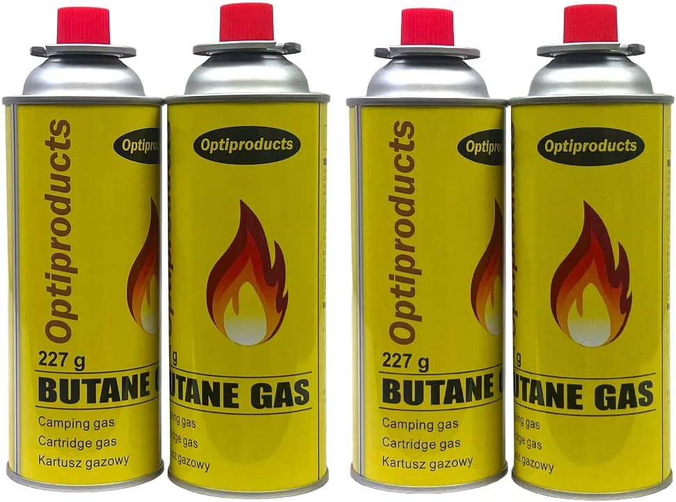 220g Butane Gas Canisters and Portable Camping Gas Cooker Stove Single