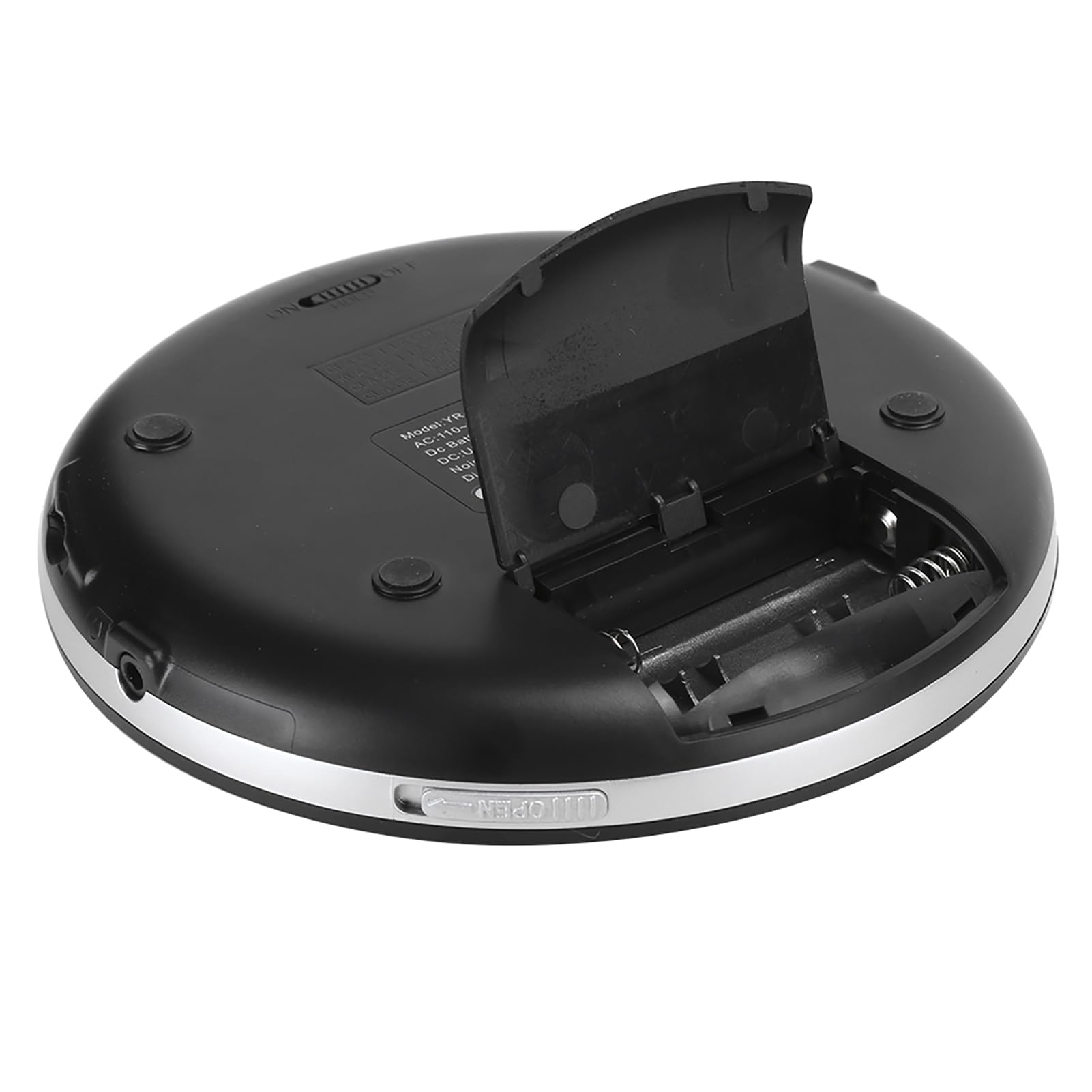 Lettore CD Portatile per Studenti con Funzione Ripetitore, Lettore Musicale Stereo Compatto con Display LCD, qualità HD, Skip, Supporta Ricarica USB e Batterie AA, Ideale per