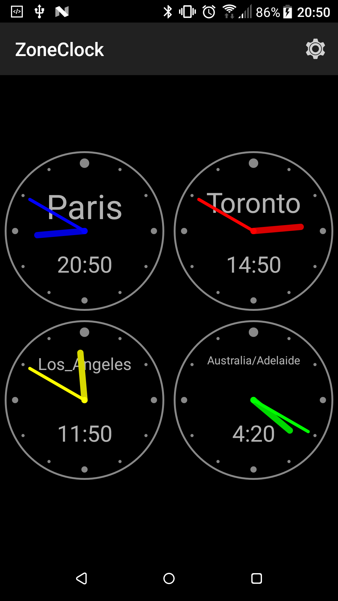 ZoneClock - App on Amazon Appstore