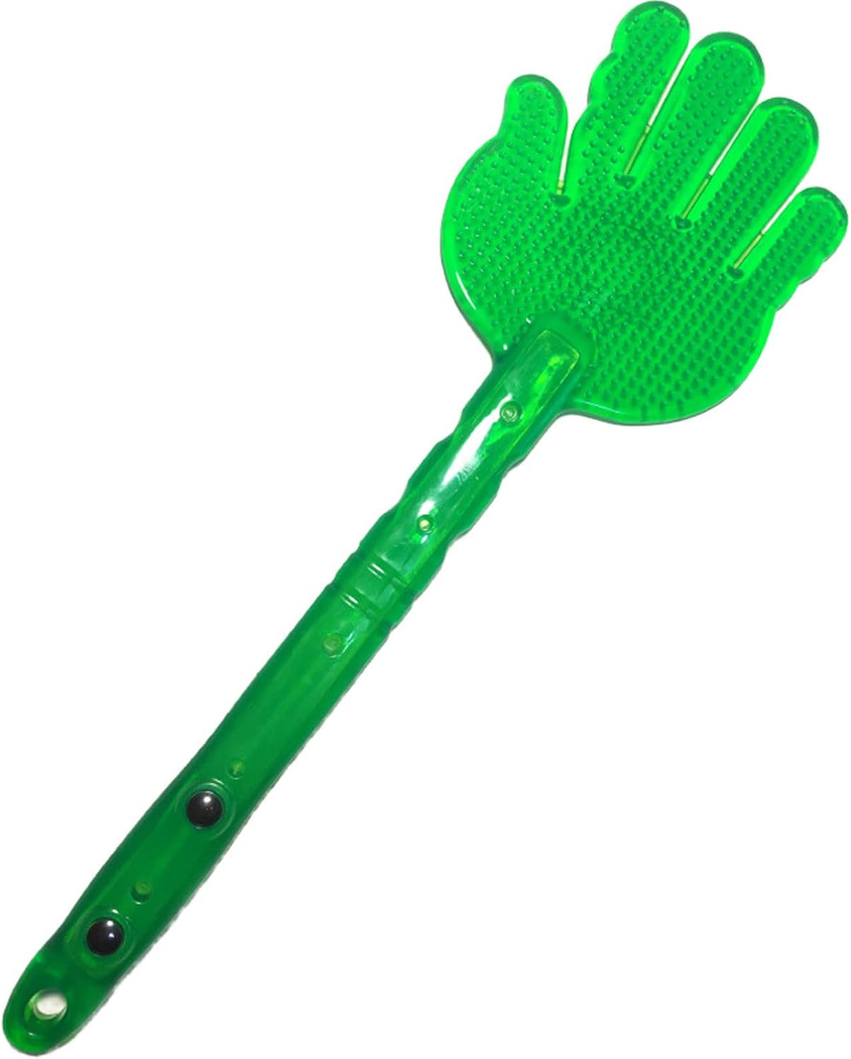 cn herb Palm-shaped Silicone Pat Sha Plate Massage Pat Stick Acupoint Massage Beat Palm Massage Pat (green)