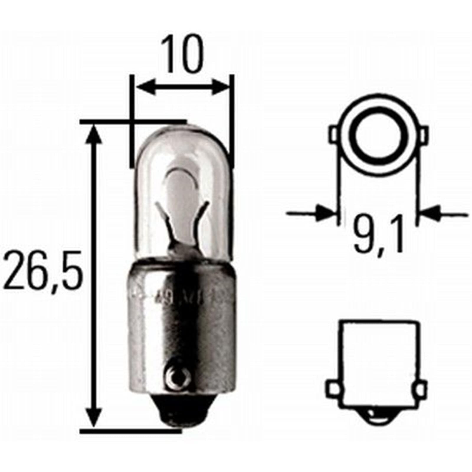 HELLA 2AB 004 532-051 Leseleuchte - Xenon - 24V - Leuchtstofflampe - Anbau - Lichtscheibenfarbe: glasklar | 2AB 004 532-051, Leseleuchte