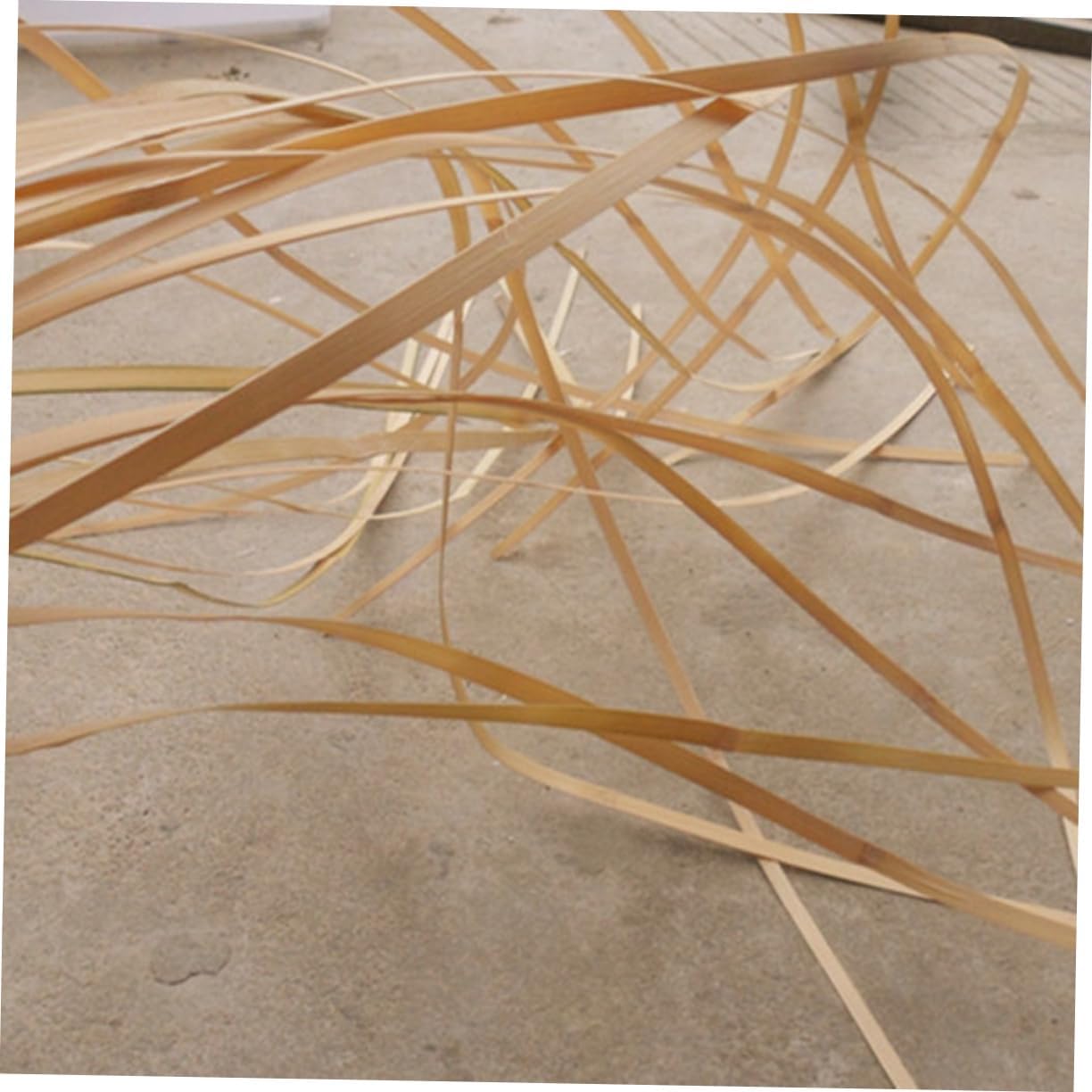 Artibetter 20pcs Basket Cane Woven Basket Cane Weaving Basket Weaving Basket Caning Kit Rattan Cane Basket Kit Wooden