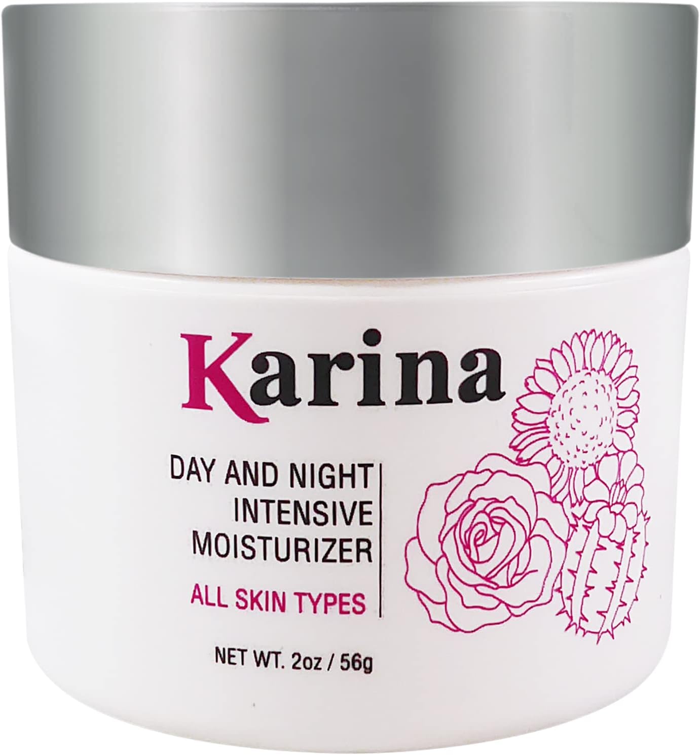 Skincare - Day and Night Intensive Moisturizer Face Cream - Soothing Vitamin E Cream - Helps Calm, Hydrate & Restore - Daily Moisturizer for Dry Skin & Sensitive Skin - Travel Size 2oz