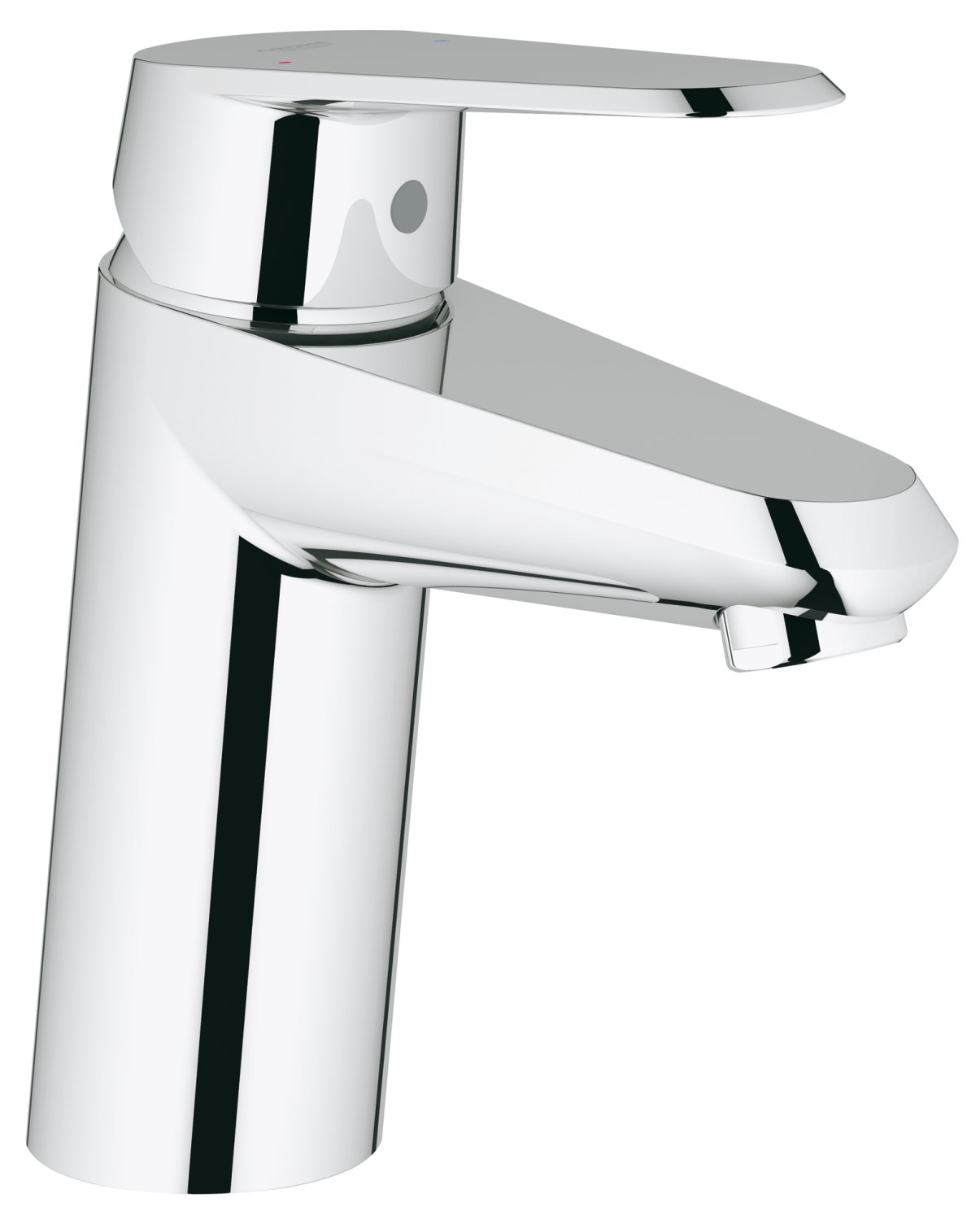 Grohe Chrome 3246920E Eurodisc Cosmopolitan Bathroom Tap (Smooth Body, Regular Spout, Ecojoy And Speedclean)