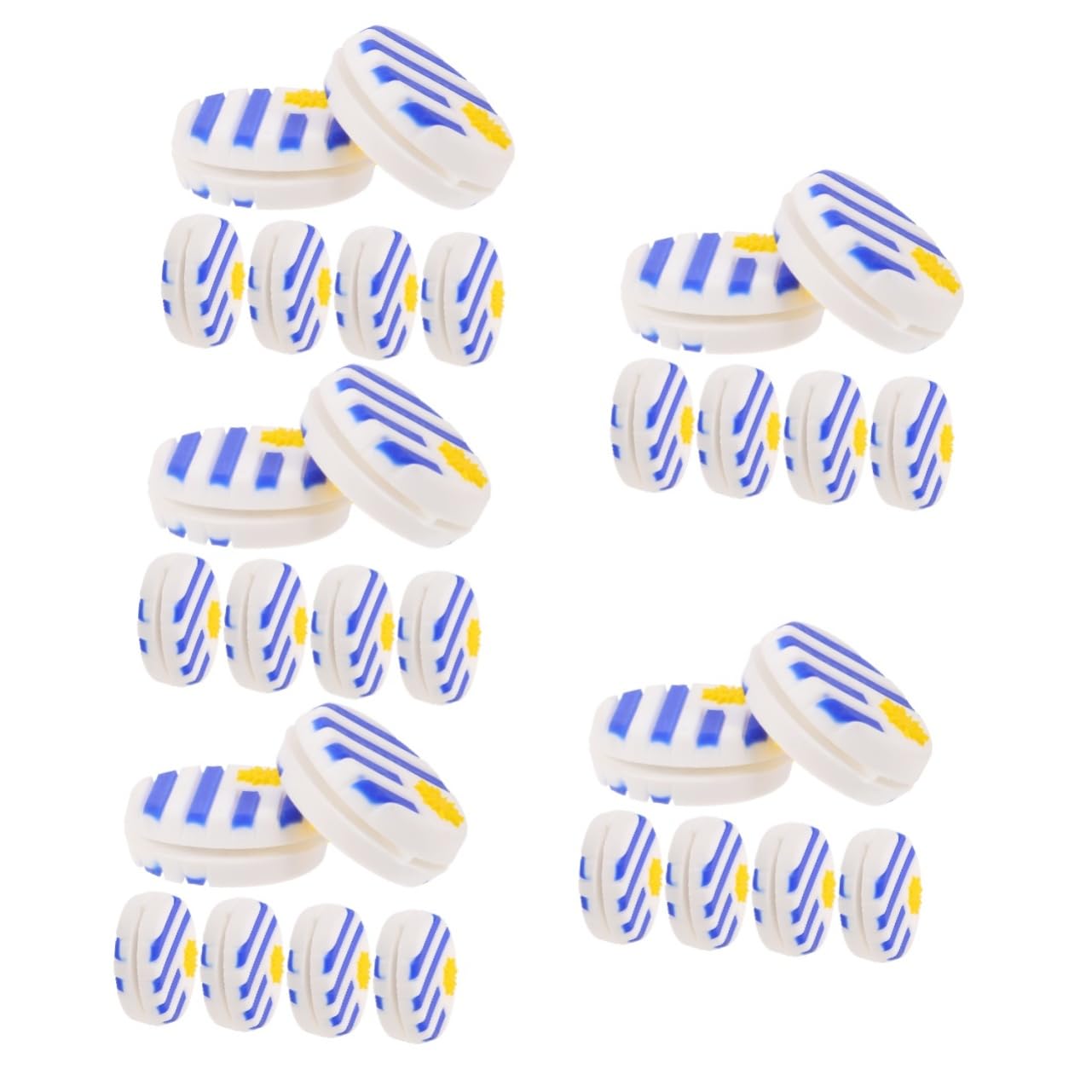 Toddmomy Ammortizzatore Tennis Silicone con Design Uruguaiana Assorbimento per Racchette Tennis E Facile Trasportare E Conservare