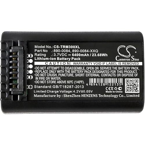 image for DCH 6400mAh 990651-004277 Battery Replacement for Trimble Nomad 1050L 