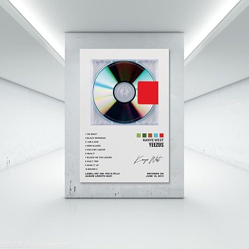 Miniatura 7 de YELLOWV Kanye - Póster de West Yeezus para habitación, estética, lienzo, arte de pared, decoración de dormitorio, 16 x 24 pulgadas