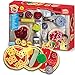 Nature Bound Stretcheez Pizza Party Set - Realistic and Squishy Play Food for Kids