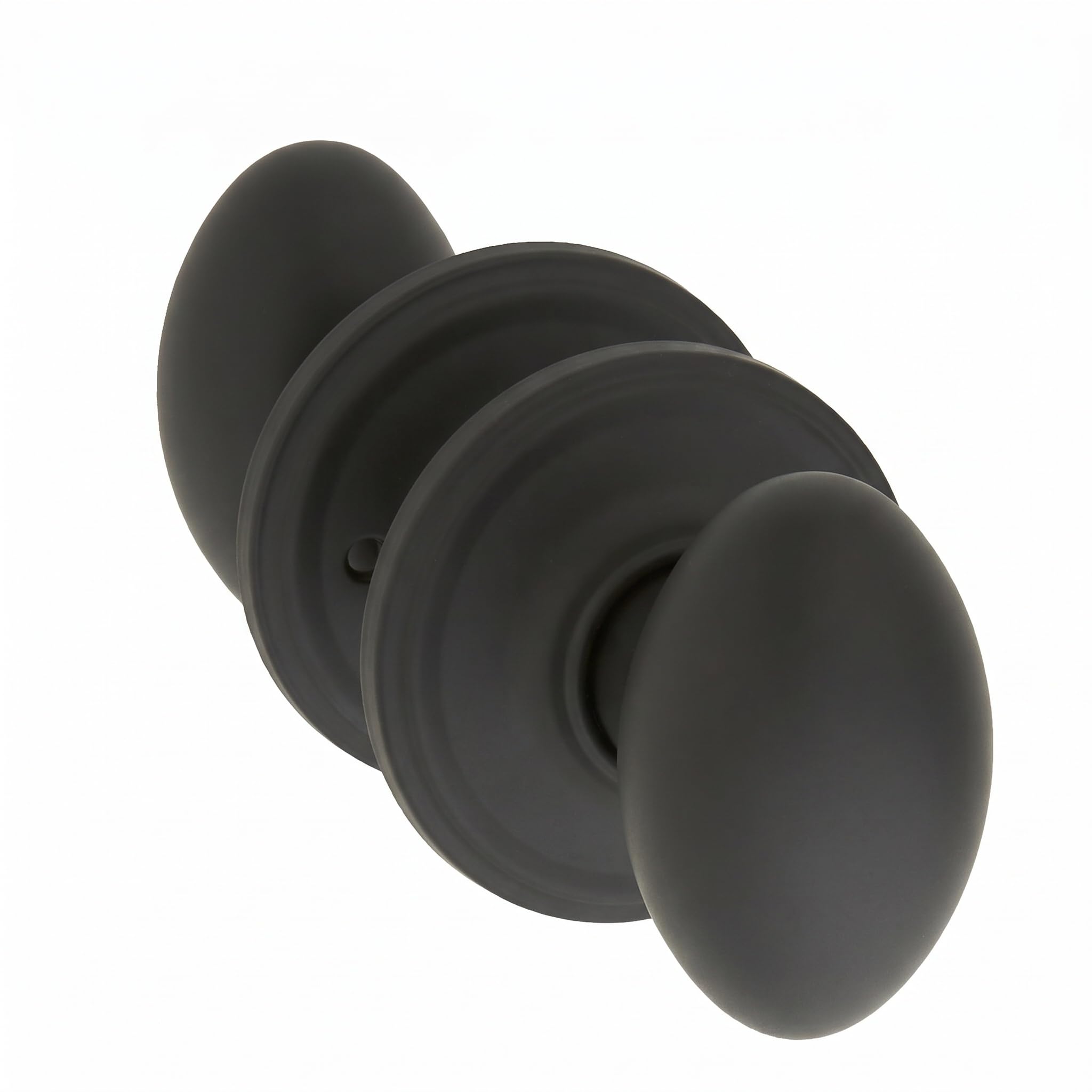 Satin Stainless Steel Egg Door Knob - Privacy Function -24