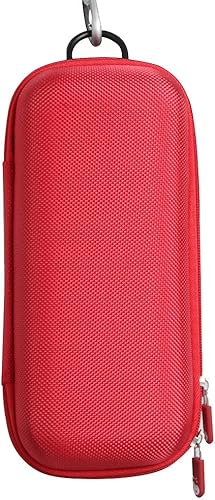 Miniatura 5 de Hermitshell Funda rígida de viaje compatible con JBL FLIP 5 / JBL FLIP 6 / JBL Flip 7 Altavoz Bluetooth portátil impermeable (rojo)