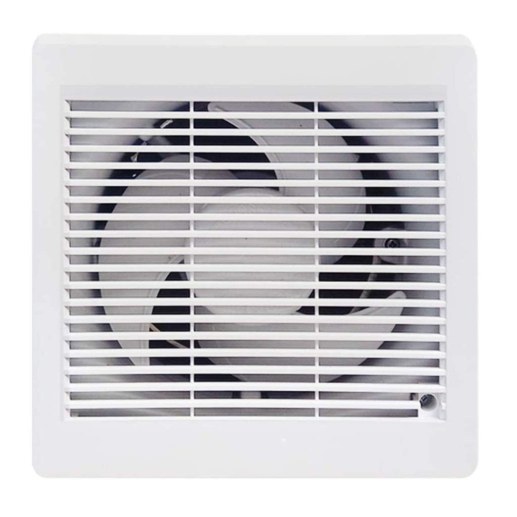 Aspiratore da Bagno, aspiratore da Cucina Silenzioso da 6 Pollici, Parete con Finestra in Vetro per Bagno/Soggiorno/Camera da Letto