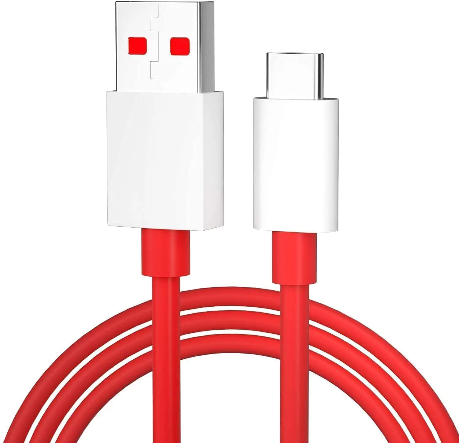 Essri Original 30W Warp Type C Dash Cable for OnePlus 8 / 7T / 7T Pro / 7 Pro & Fast Charging for OnePlus 7 / 6T / 6 / 5T / 5 / 3T / 3 & All Other Type C Device [Cable Only]