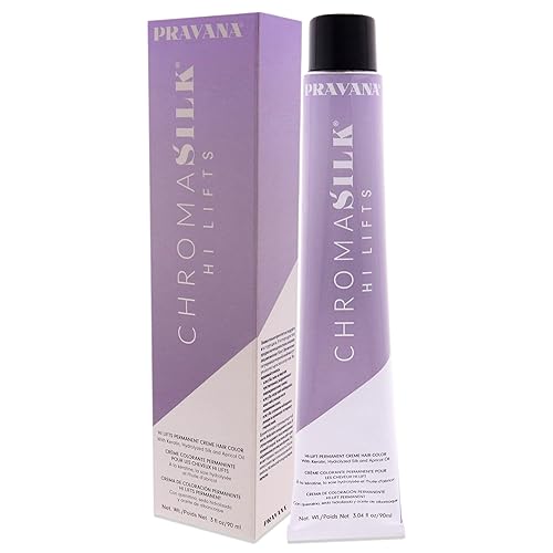 Miniatura 4 de Pravana ChromaSilk Hi Lifts - Tinte unisex para el cabello, color azul violeta, 3 onzas