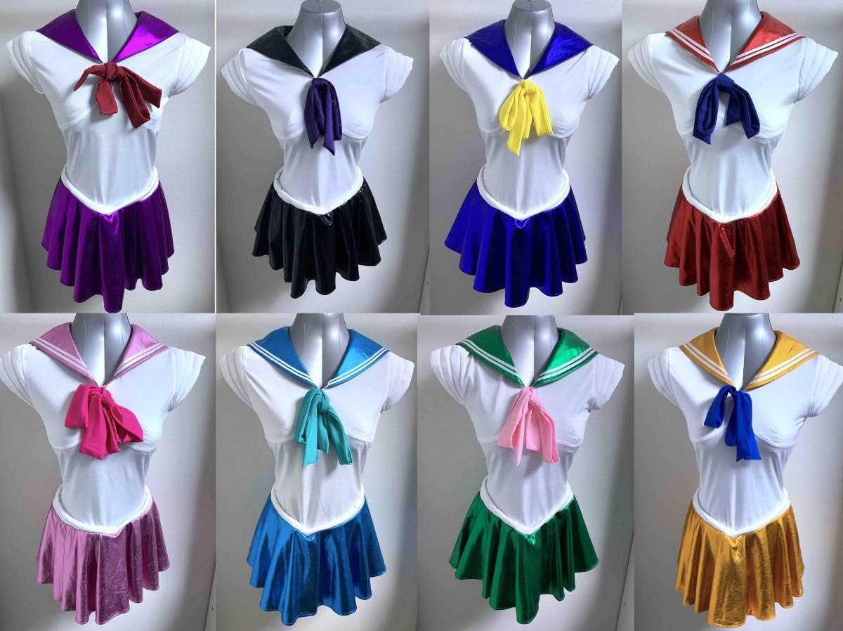 Amazon.co.jp Sailor Moon Sailor Warrior Sailor Suit Leotard Cosplay