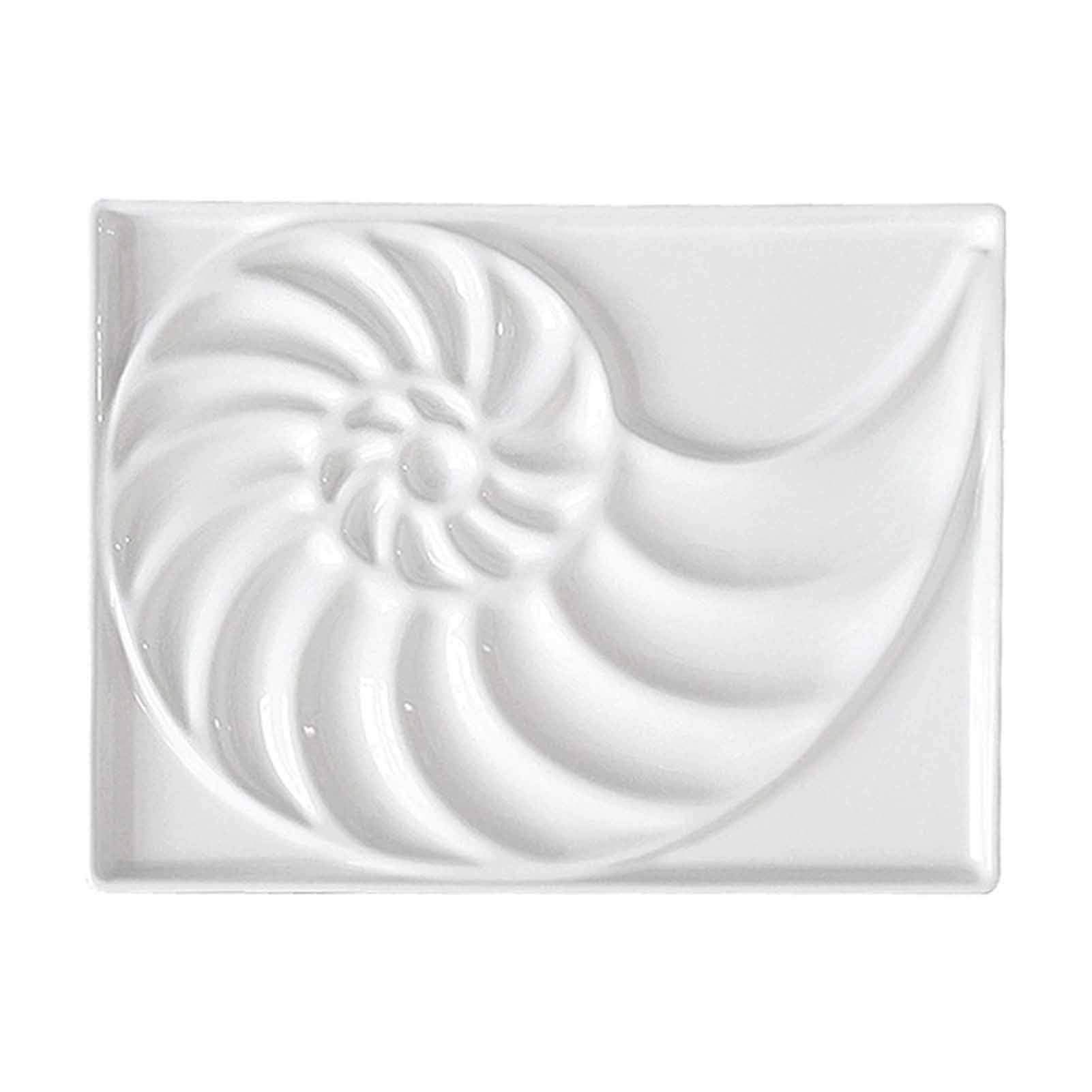 Prostokątna ceramiczna paleta akwarelowa, ceramiczna akwarela dla malarzy, rzemieślników, amatorów, artystów, studentów, materiały malarskie artystyczne