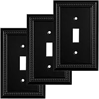 Vista 34 de Sunken Pearls - placa decorativa de pared, placa decorativa de pared, tapa de salida de la placa del interruptor, aleación de zinc sólida y duradera