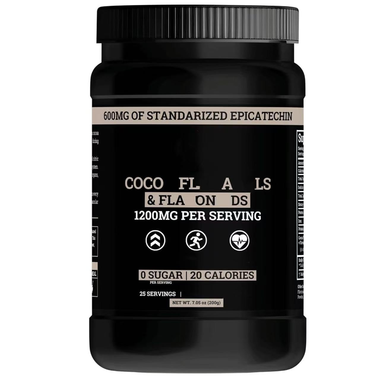 Cacao en polvo flav-anoles 1200 mg,1pcs