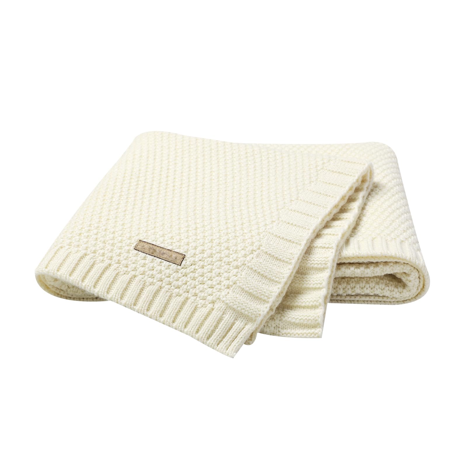 Odot Mantas para Bebés 80 x 100 cm Mantita Bebe - Tejido de Punto Acrílico, Suave Baby Blanket Ideal para Bebés y Niños Pequeños, Accesorio Bebé Bebe Recién Nacido
