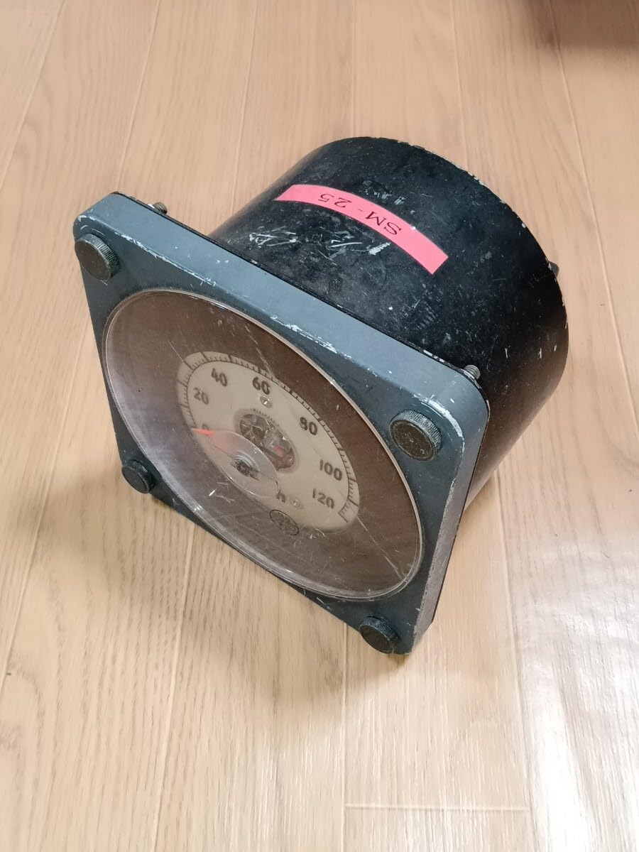 鉄道部品　速度計　スピードメーター② 鉄道部品 速度計 スピードメーター②