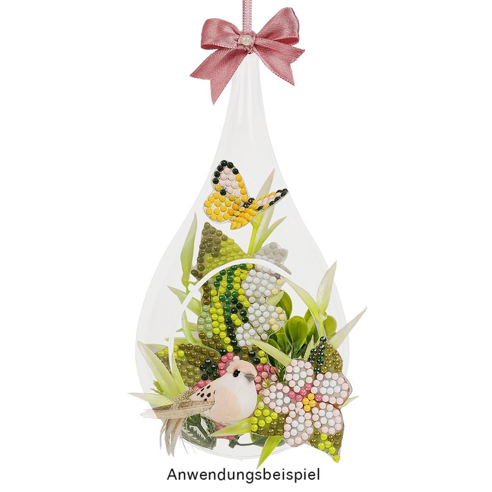 Set Di 4 Fogli Adesivi Per Diamond Painting – Formato A4, Tema Autunno, Con Strass Inclusi, Ideen Mit Herz