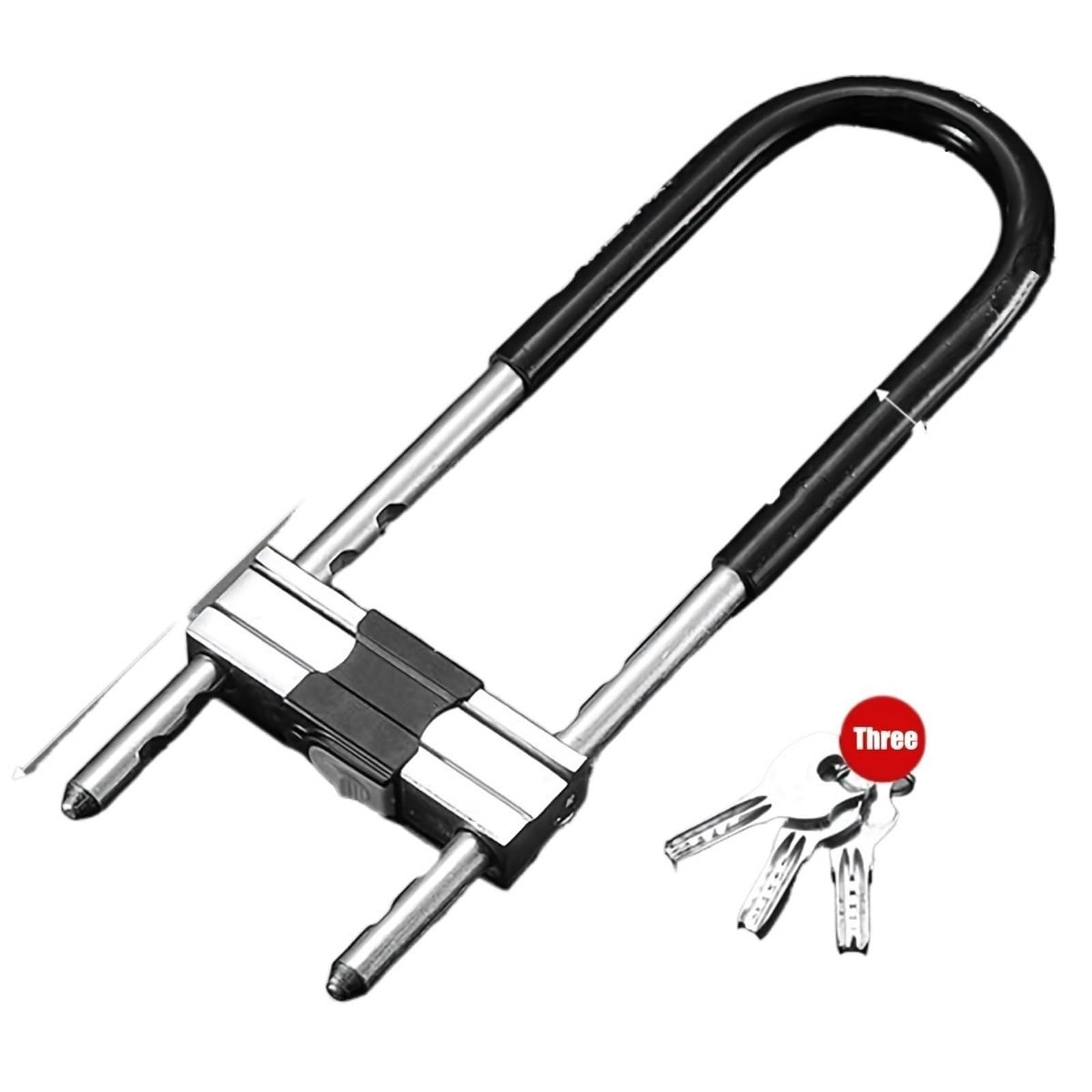 Chain Lock Bike Combination U Lock, Heavy Duty Bike Combination U Lock Paddle Lock Motorbike Lock