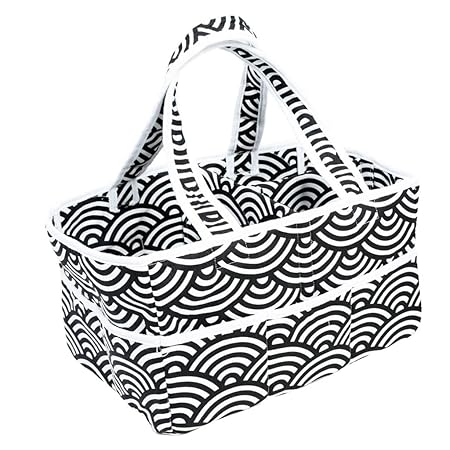 ATORSE Baby Organizer Bag Diaper Nappy Changing Divider Storage Grey