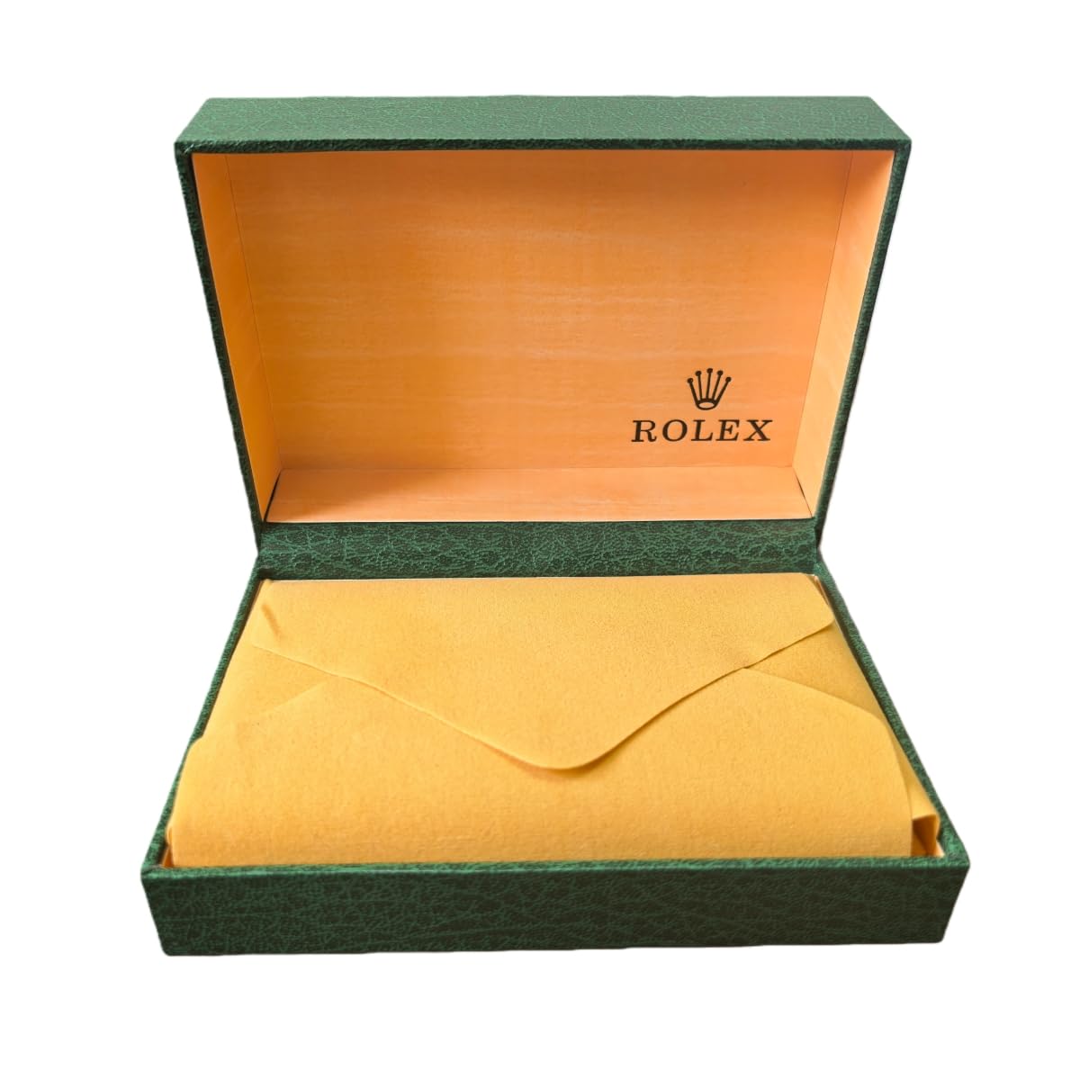 Scatola Display Verde - Custodia Orologio Singola Pelle, Organizer Legno con Cuscino Protezione per Rolex Cosmograph Daytona