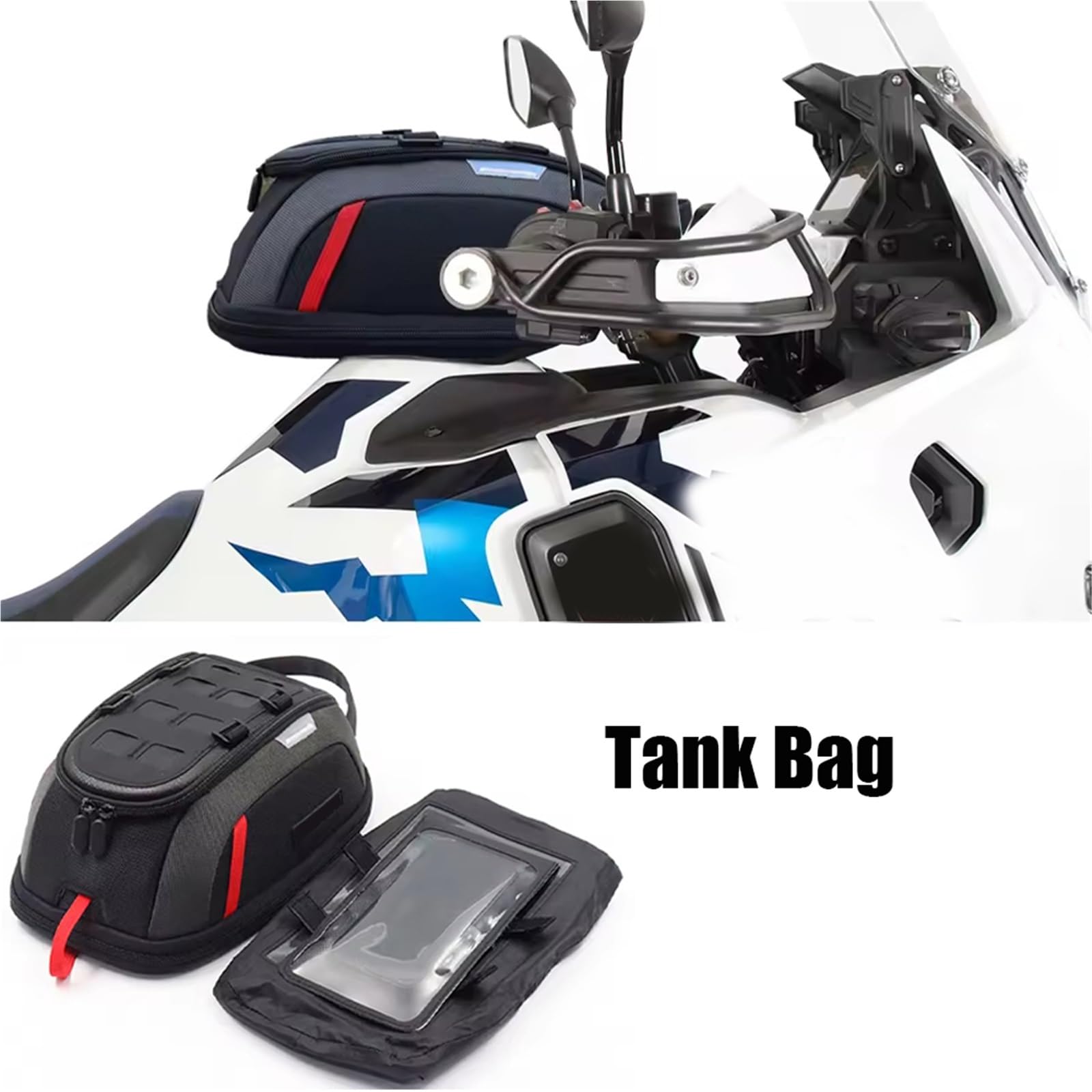 Borsa Da Serbatoio Per Moto Per CRF 1000L Africa Twin CRF1000L Adventure 2019-2025 Magnetica Rapida