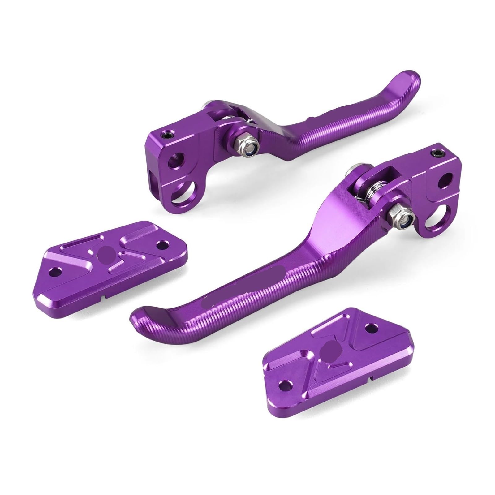 sagSGESD for SUR&Ron Light Bee X Folding Brake Levers & Reservoir Covers for Sur-Ron S L1E for Segway X160 X260(Purple)