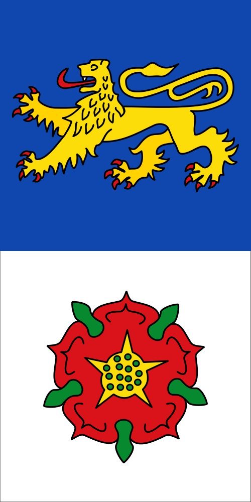 Drapeau Erkelenz de qualité supérieure en tissu résistant pour mât