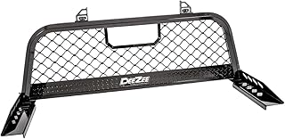 Dee Zee DZ 95050RB DZ95050RB Gloss Black Aluminum Mesh Cab Rack