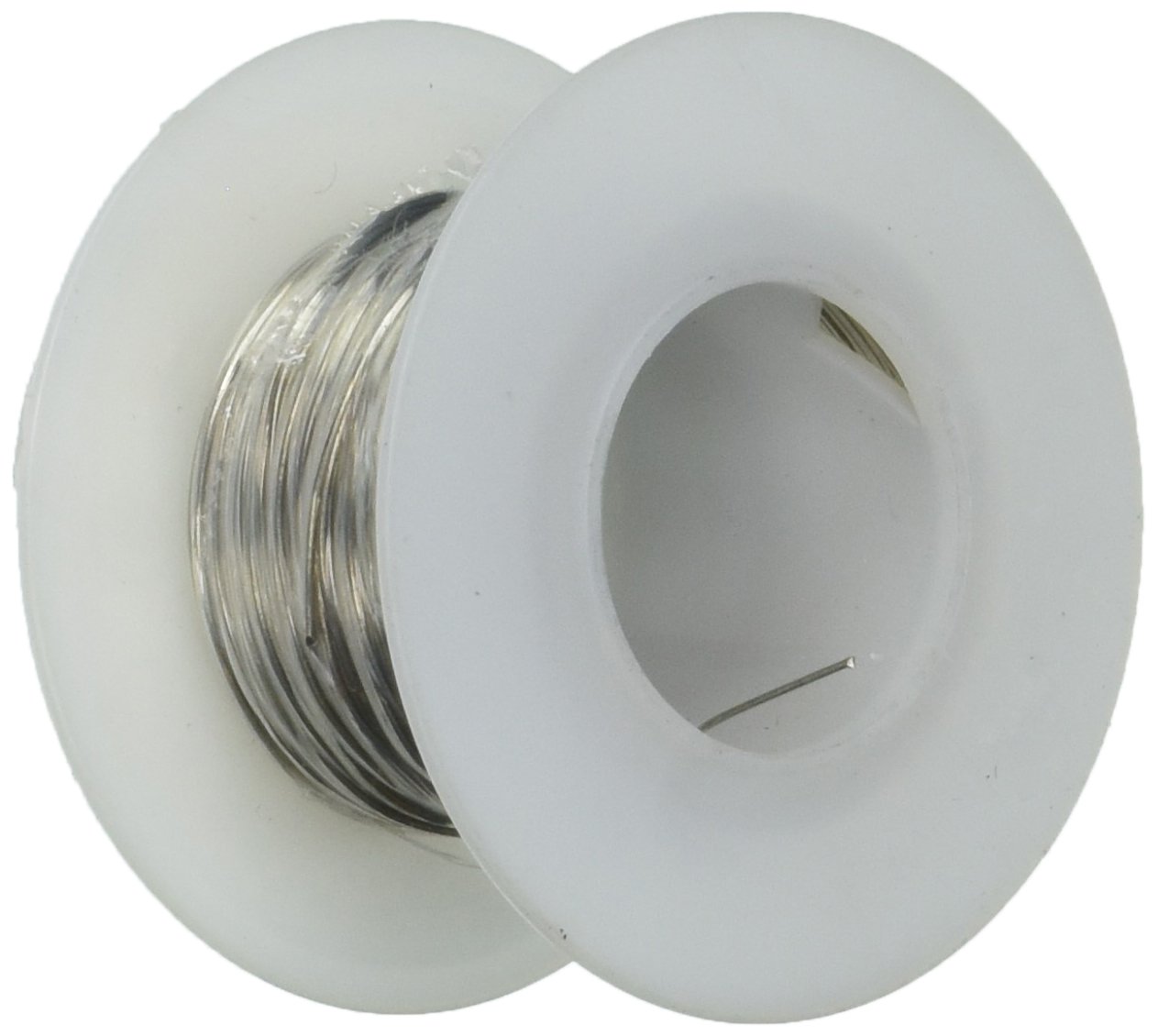 Jameco Valuepro 3819-100 Hook-up Wire, 24 AWG, Solid Tinned-Copper Bus Bar, 100' L,Silver
