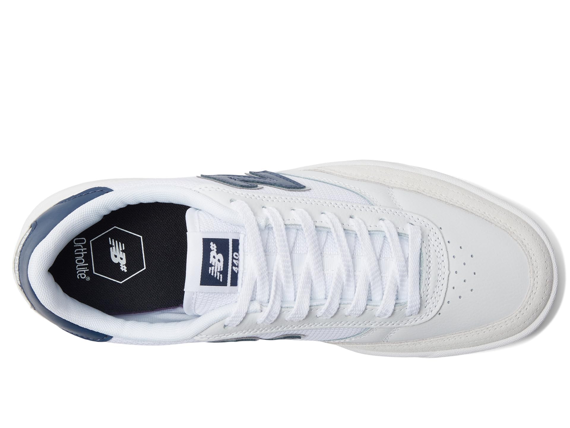New Balance 440 White/Navy 1 US Men's 8, Women's 9.5 Medium