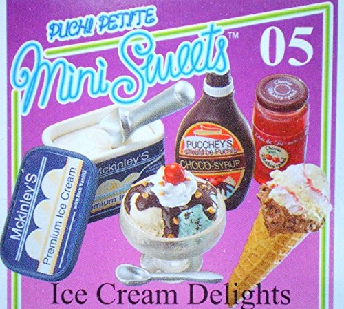 Re-Ment Ice Cream Sundae Delights Collectible Mini Miniature Food Set