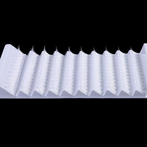 Miniatura 6 de outopen 140 extensiones de pestañas postizas de aspecto natural, rizo D, pestañas de ojo de gato, individuales, extensiones de pestañas para colocar