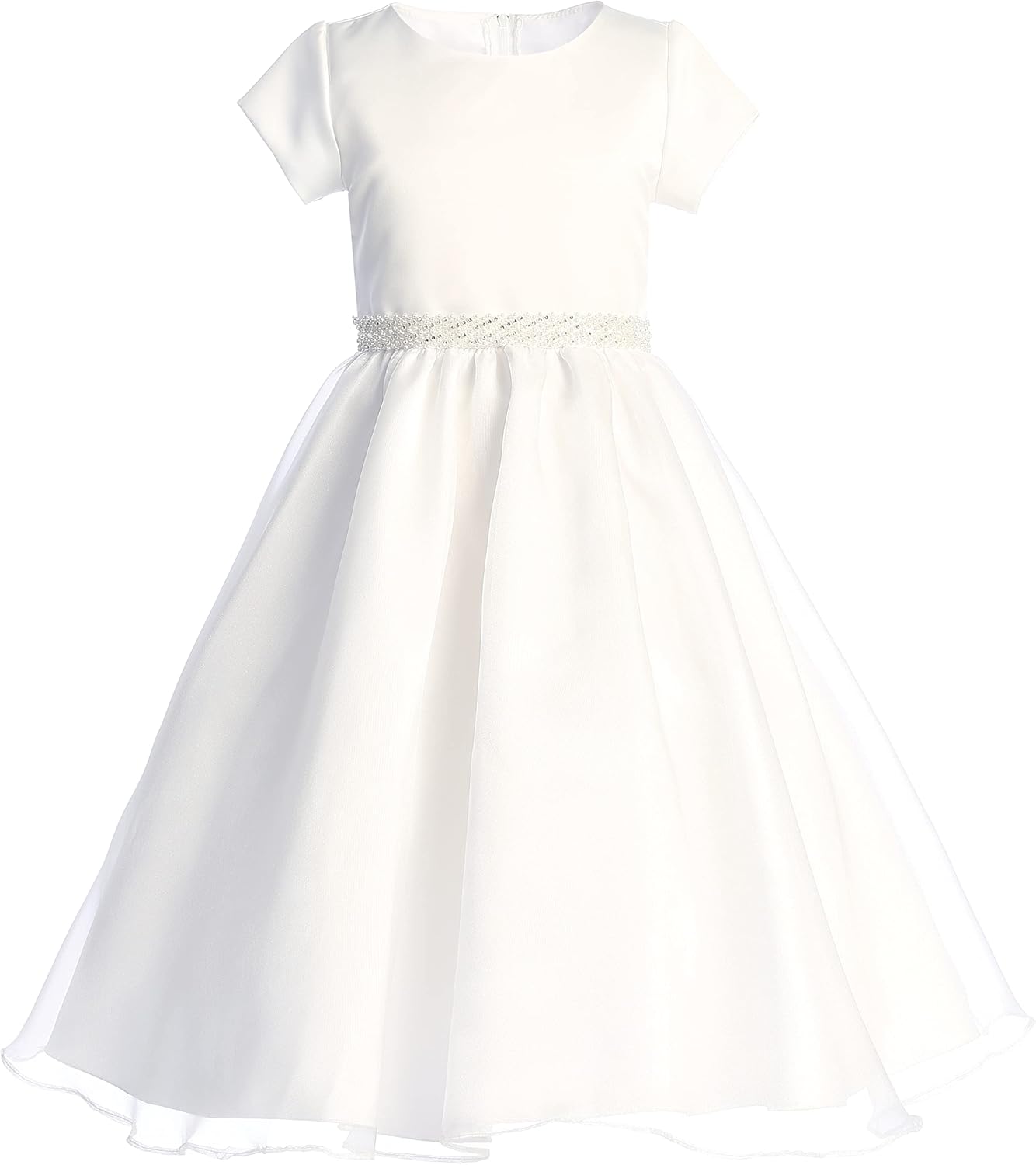 Made in USA - White First Communion Dresses for Girls 7-16 Plus Size - Vestidos de Primera Comunion para Niñas size 16X
