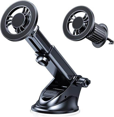 Soporte magnético Mag Safe para iPhone, accesorios de automóvil, soporte magnético para automóvil, ventilación de salpicadero, soporte de automóvil