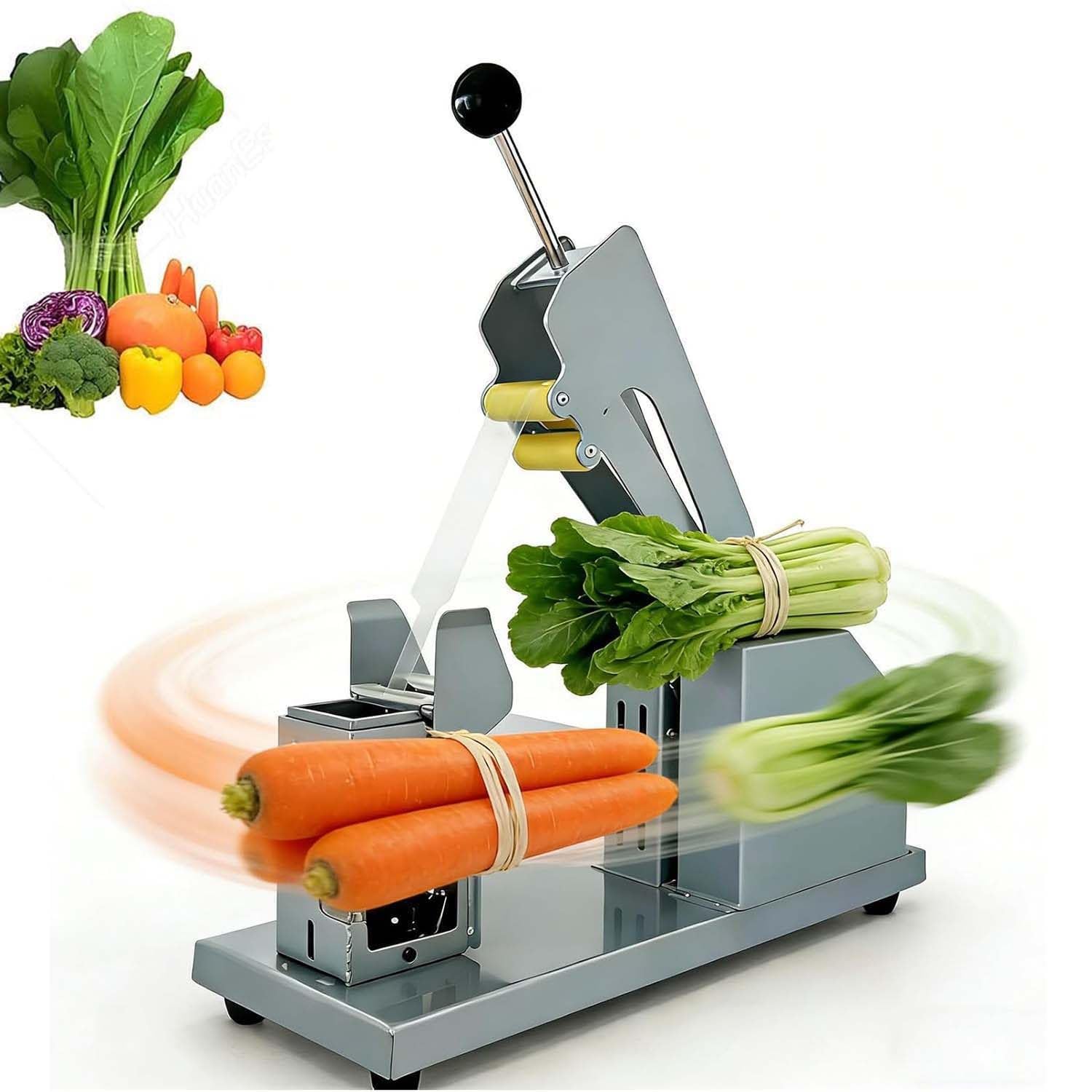 Machine de liaison manuelle à tension réglable avec plate-forme relevable pour légumes