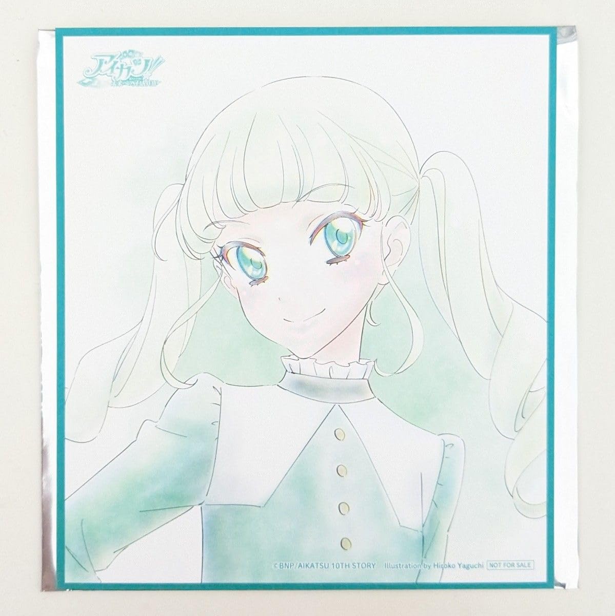 藤堂ユリカ　ポストカード　イオンシネマアクリルスタンド ✨イオンシネマ限定✨☺新品☺☆アイカツ！☆藤堂ユリカ
