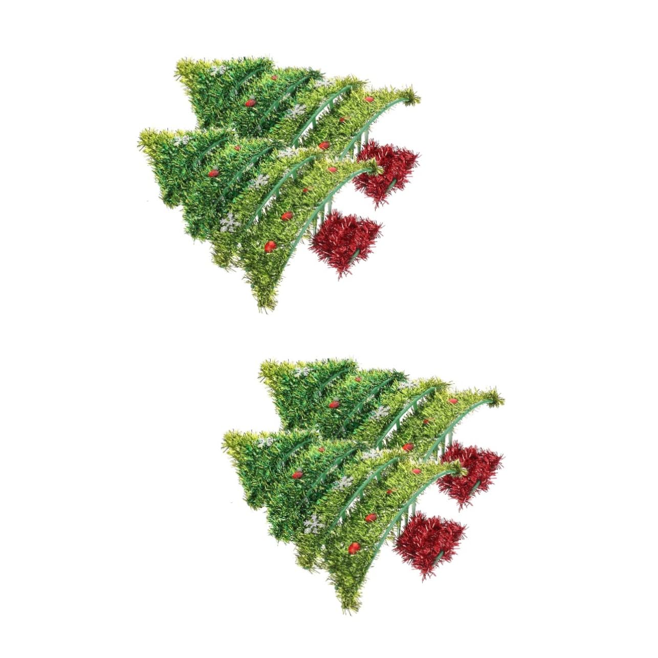 Christmas Tree decoración Verde Ciieeo de 4 piezas para rellenar huecos vacíos en ramas