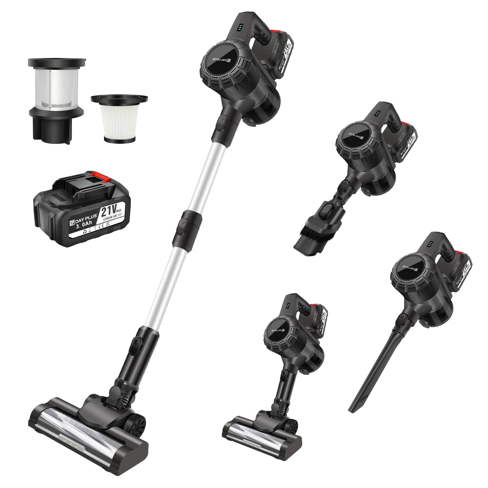 VickyHome Cordless Vacuum Cleaner