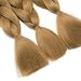 24"(60cm) 5 Piezas Extensiones de Pelo Sintético para Hacer Trenzas Africanas -...