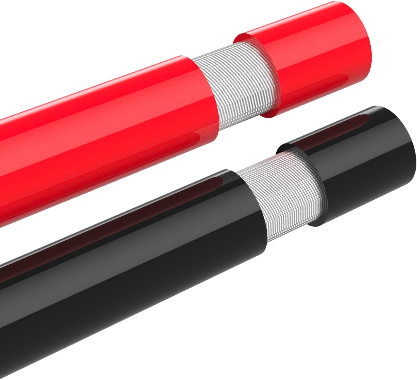 8 AWG Battery Cables 8 Gauge Solar Panel Wire Tinned Copper Extension Cable with 5/16'' Lugs for RV Solar Panel Car Automotive (8AWG 20FT)